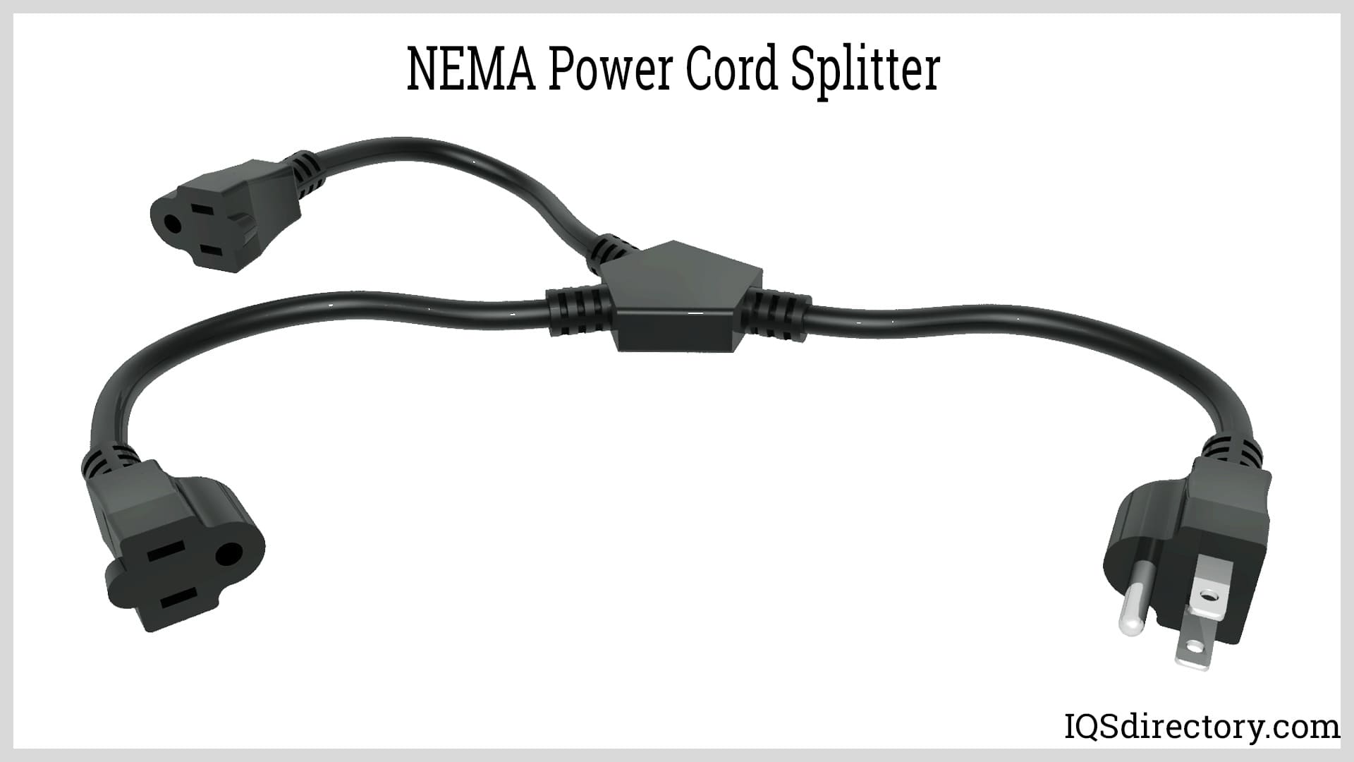 NEMA Power Cord Splitter